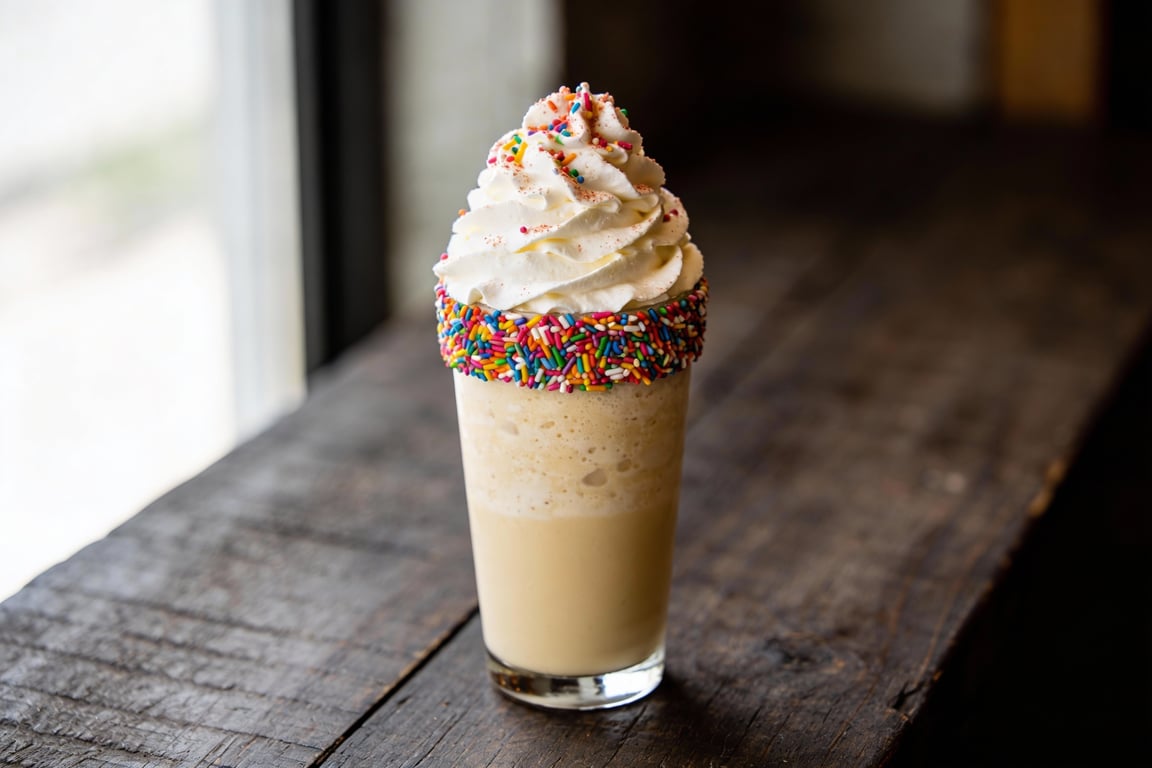Birthday Cake 'Cake Batter' Frappé