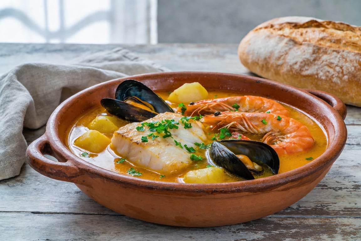 Authentic Catalan Suquet de Peix