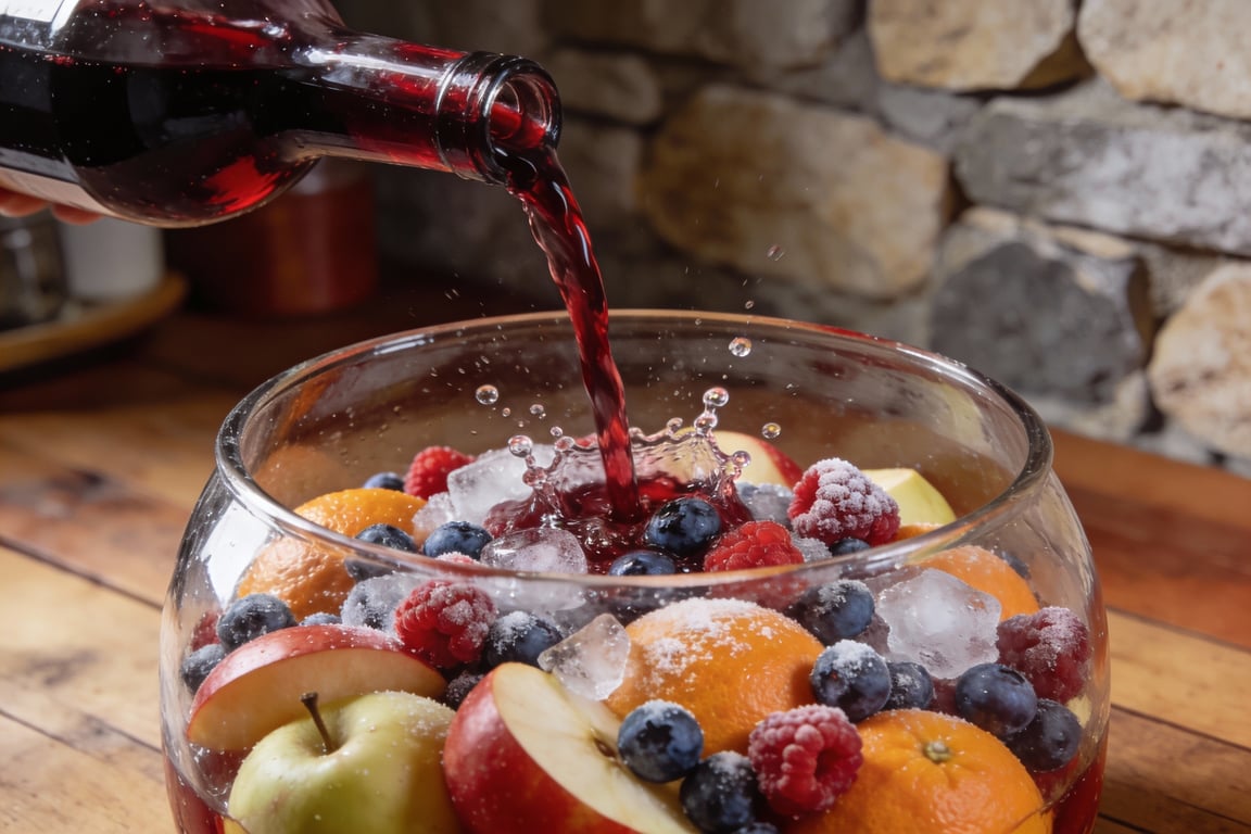 Final box wine sangria recipe ready to serve 20 guests