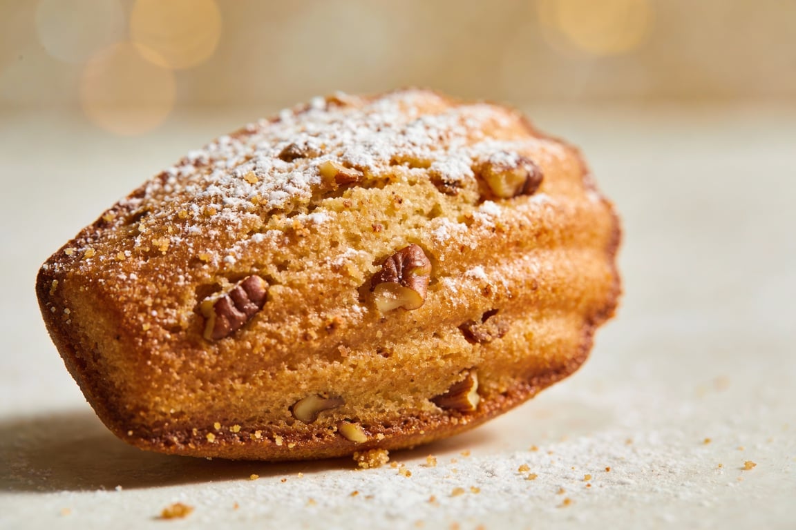 Browning butter for Brown Butter Madeleines