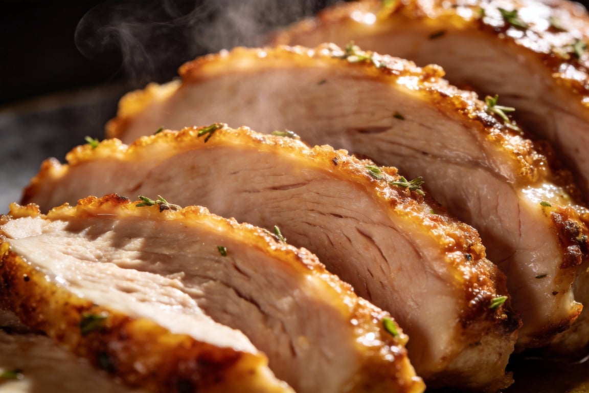 Budget turkey breast for two prep