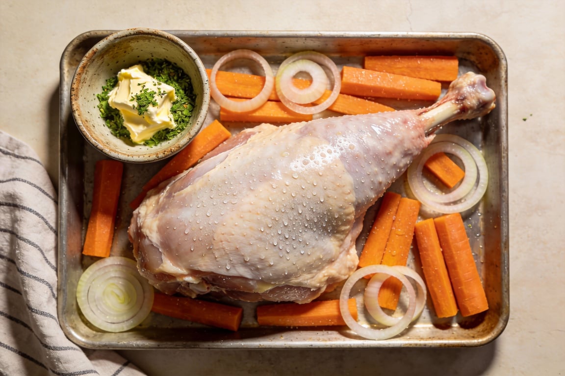 Sheet pan turkey breast vegetables