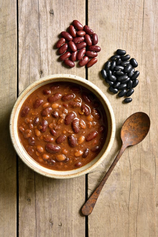 $5 Big-Batch Three-Bean Slow Cooker Chili