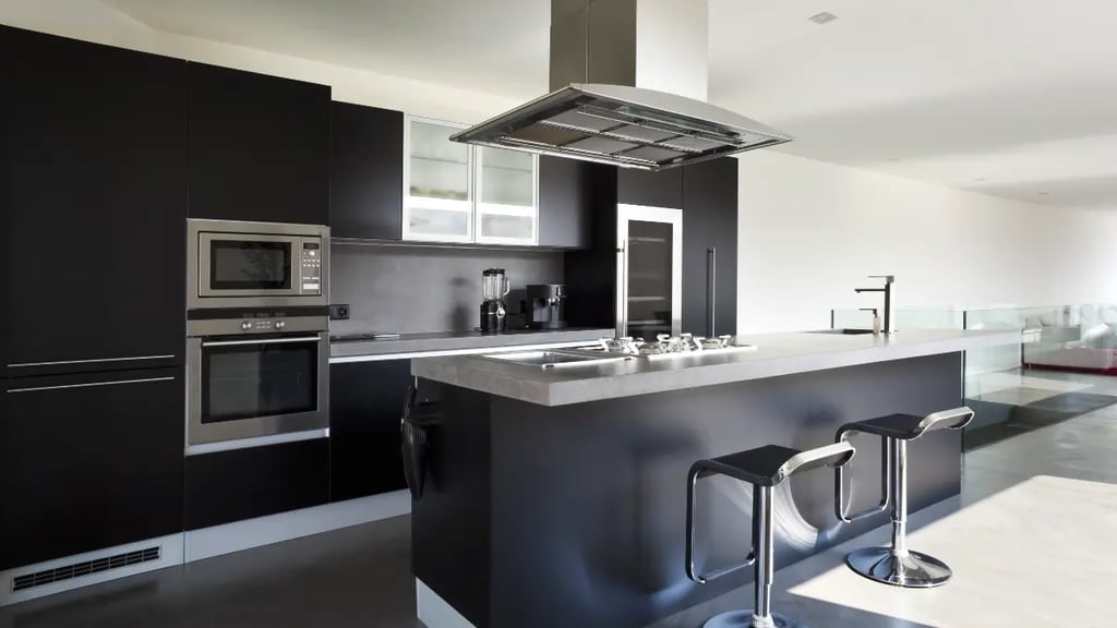 Ocean Blue&nbsp;Cabinets
