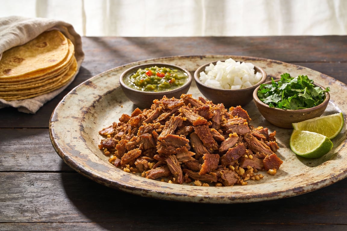 Authentic Carnitas Estilo Michoacán (Traditional Pork Confit)