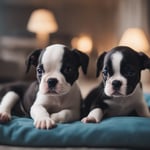 Boston Terrier puppy