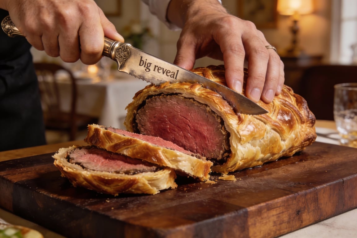 Michael Miller recipes - final 1960s Beef Wellington recipe
