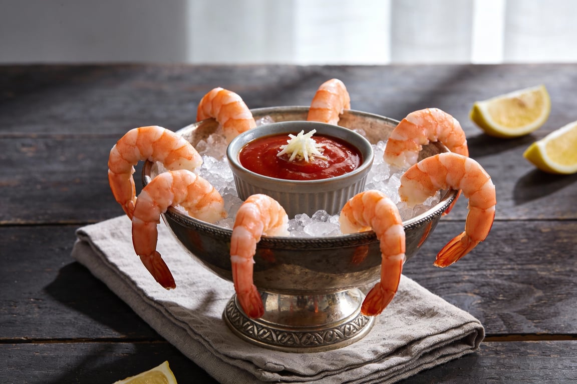Classic New England Shrimp Cocktail