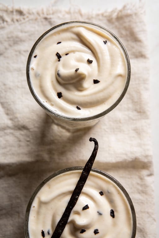 Clean-Label Vanilla Bean Frappé
