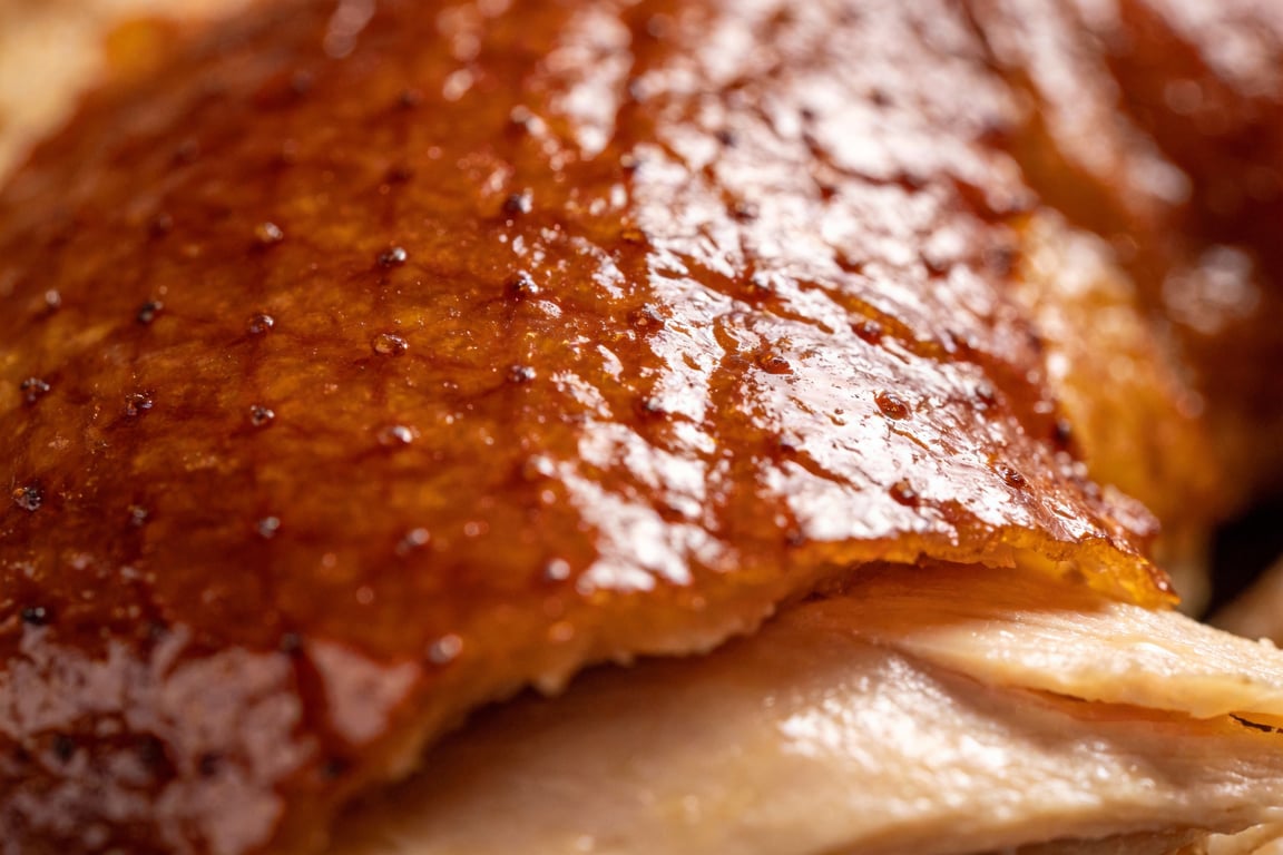 Using ice packs is a key part of the hybrid bbq turkey method for even cooking.