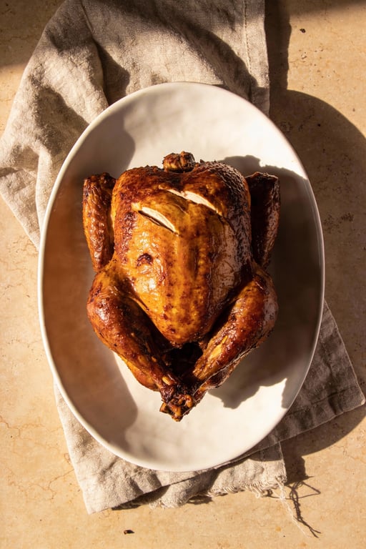 Championship Smoked and Roasted Turkey