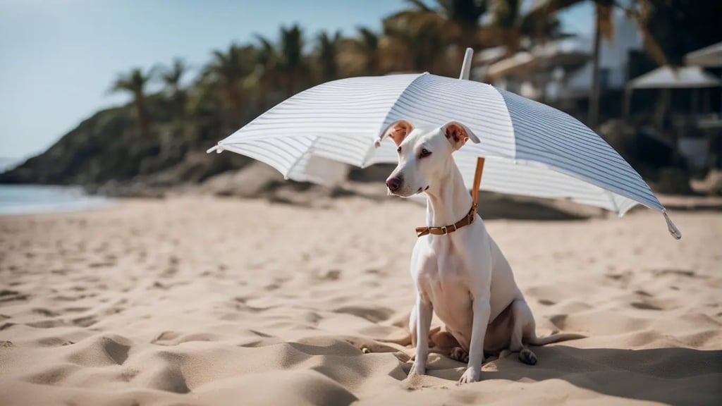 Albino Doberman