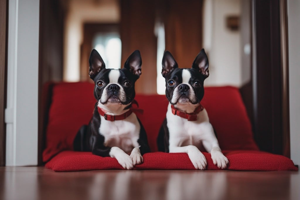 Boston Terrier merle