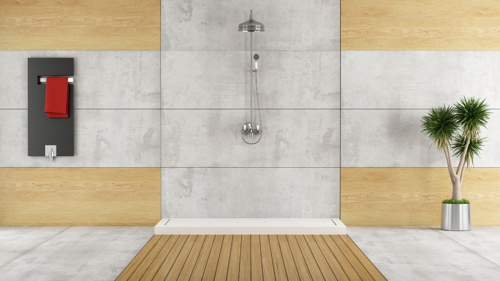 Can I install a concrete shower floor myself as a DIY project