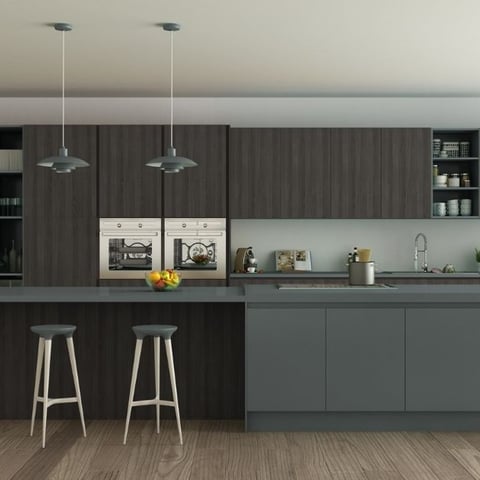 Gray Kitchen