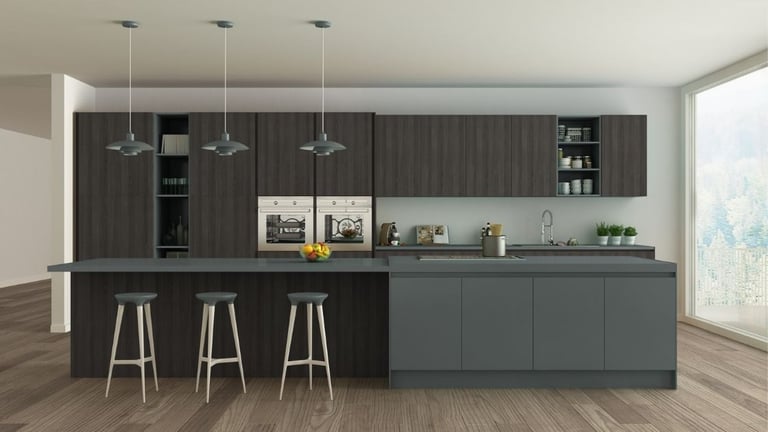Gray Kitchen