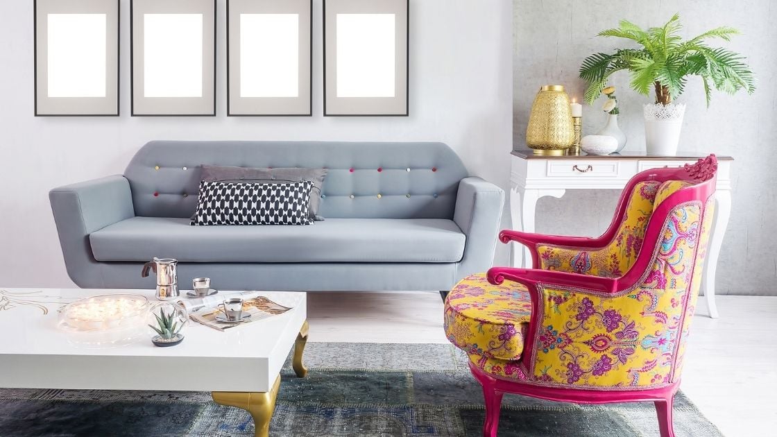 Luxury Living Room Colorful Chair