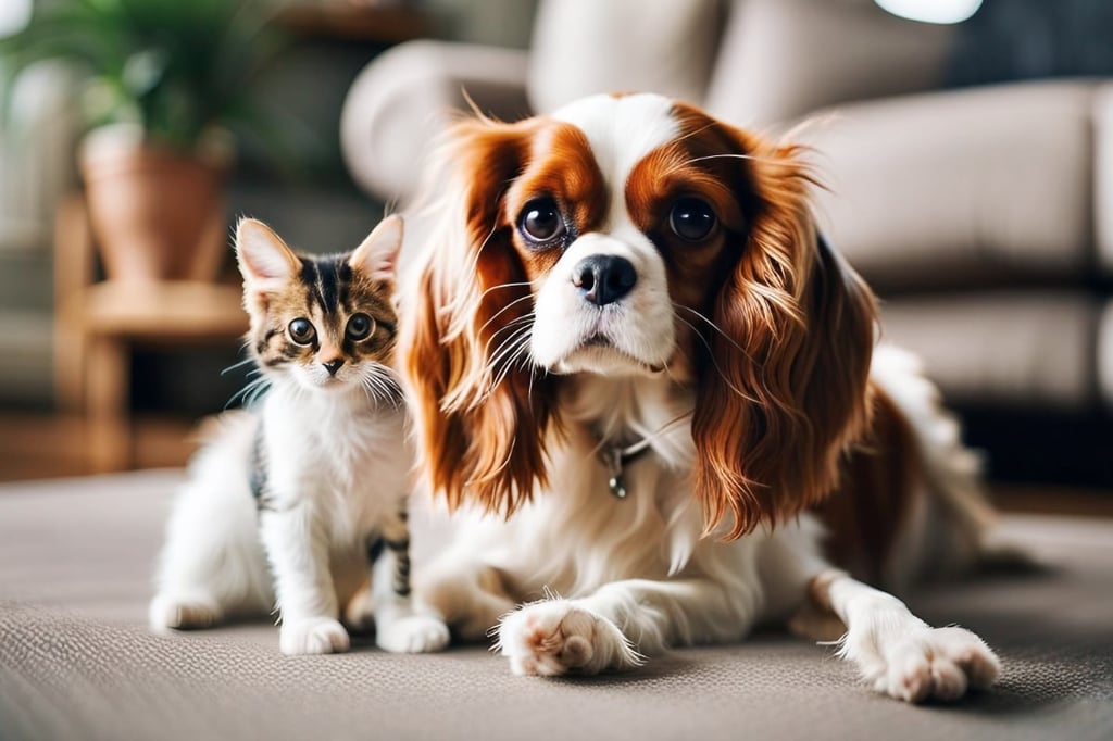 CKCS get along with other pets