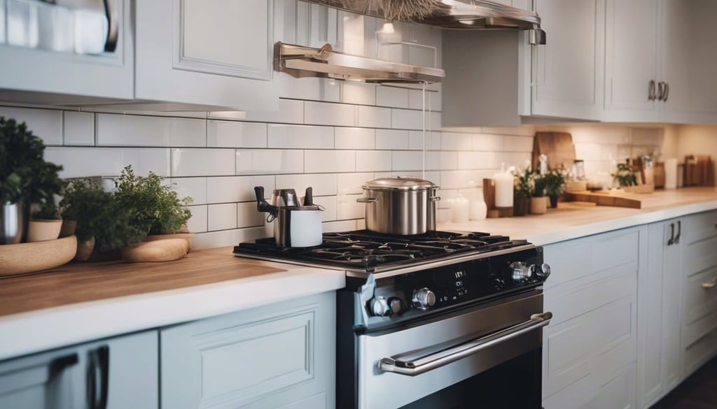 cleaning kitchen cabinets