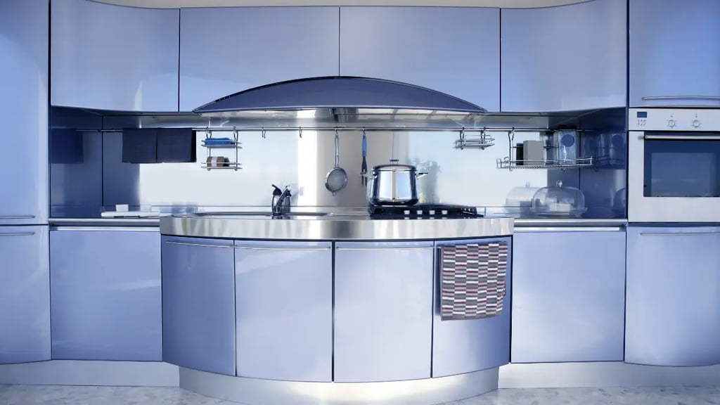 Pastal kitchen cabinets
