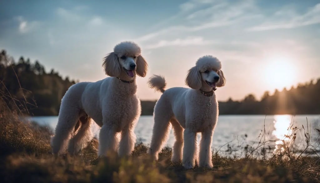 Duck Hunting With Poodles