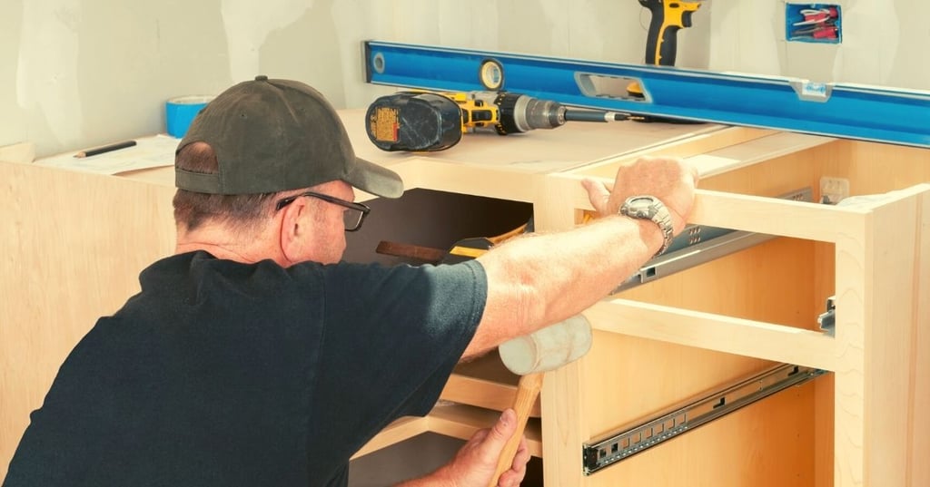 The benefits of installing lower cabinets first