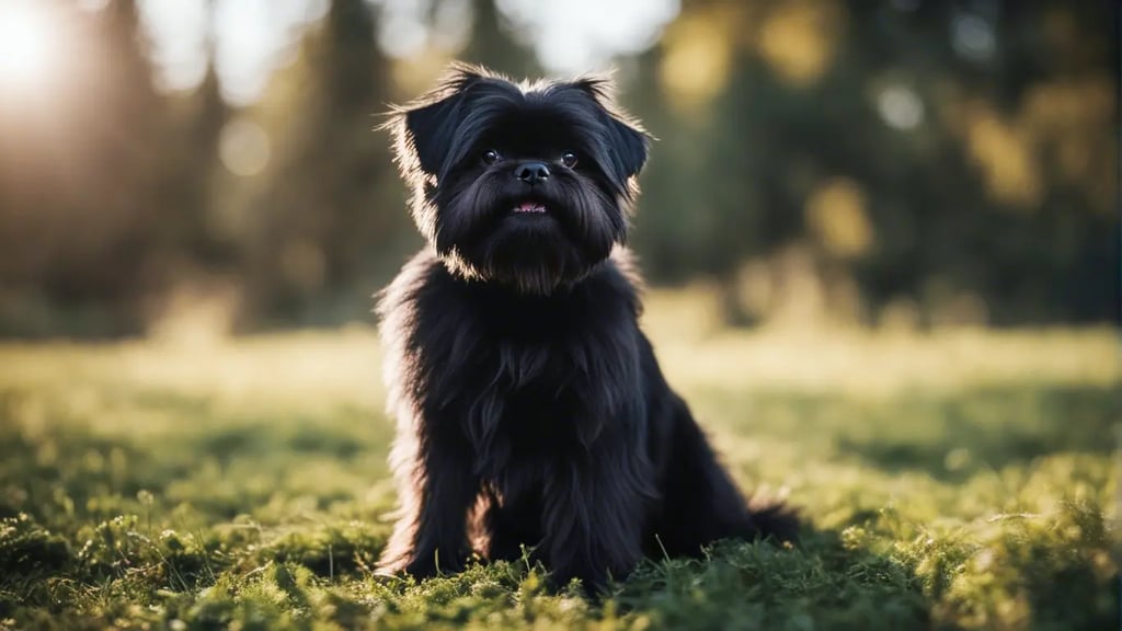 Affenpinscher dog fun personality