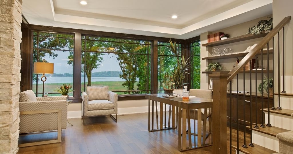 How to modernize a tray ceiling