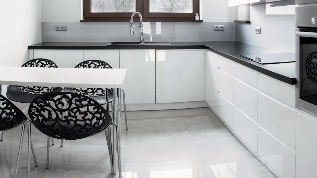 small kitchen white