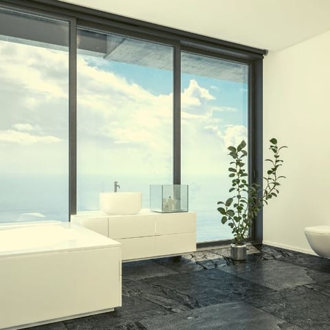 Bathroom Window Glass