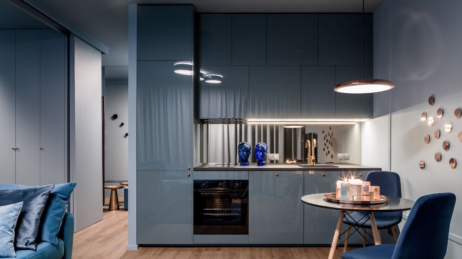 Add some style and function to your space with bright light fixtures.
