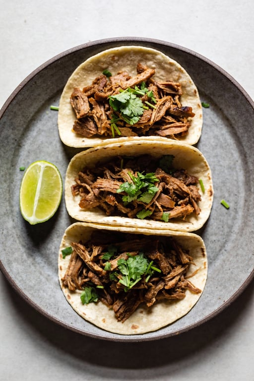 Family Carnitas Taco Bar (Slow Cooker & Hidden Veggies)