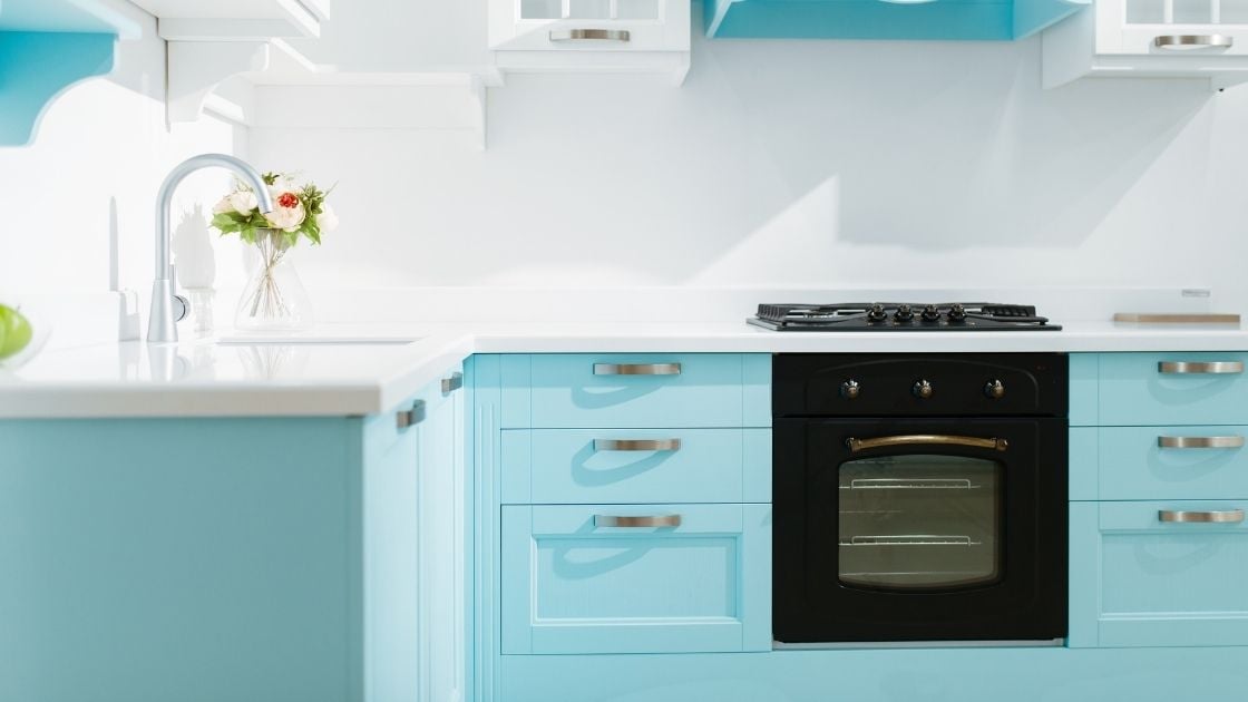 Light Blue Kitchen Cabinets