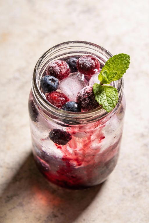 The 'Fake It 'Til You Make It' Berry-Mint Budget Refresher