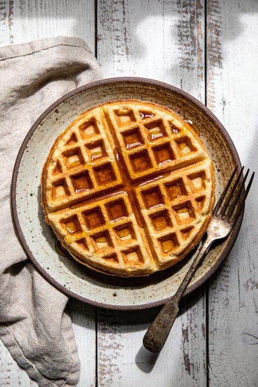 Granddaddy’s Crispy Southern Buttermilk Waffles