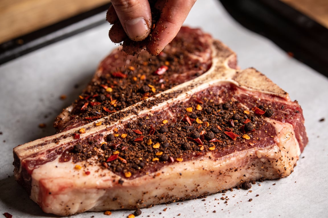 How to toast dried ancho chilies for an authentic Oaxacan spice rub