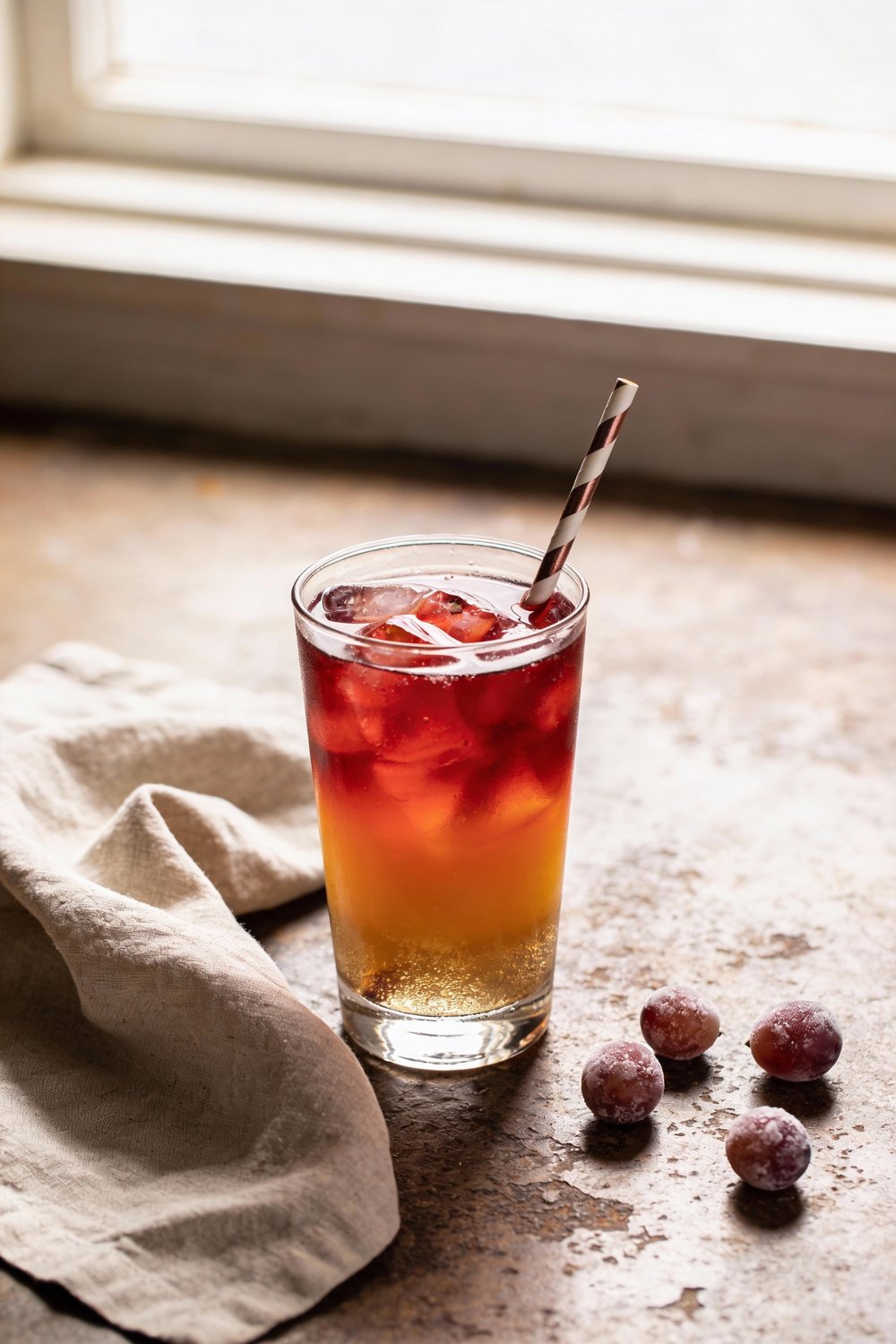 Kids-Friendly 'Sunset' Sangria Mocktail