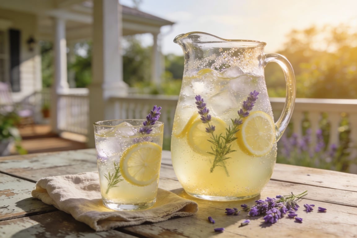 Southern Garden Lavender Lemonade Sparkler