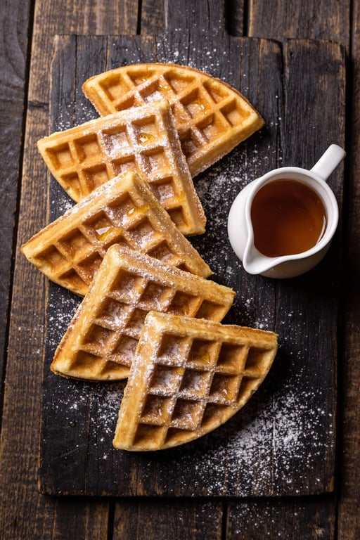 Make-Ahead Freezer Waffles (The Sunday Survival Secret)