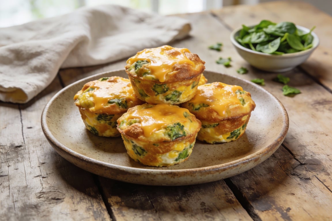 Make-Ahead 'Hidden Veggie' Egg Breakfast Muffins