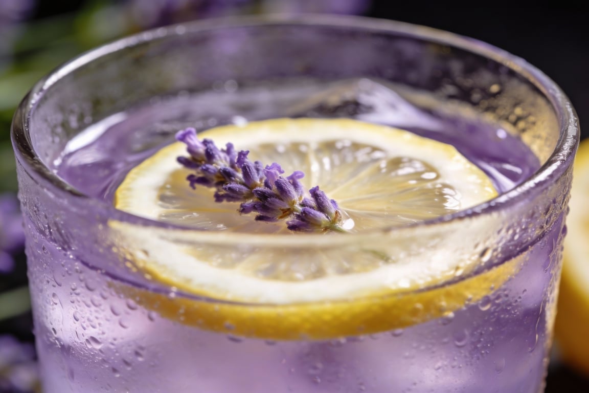 Homemade lavender syrup for a Southern lemonade recipe