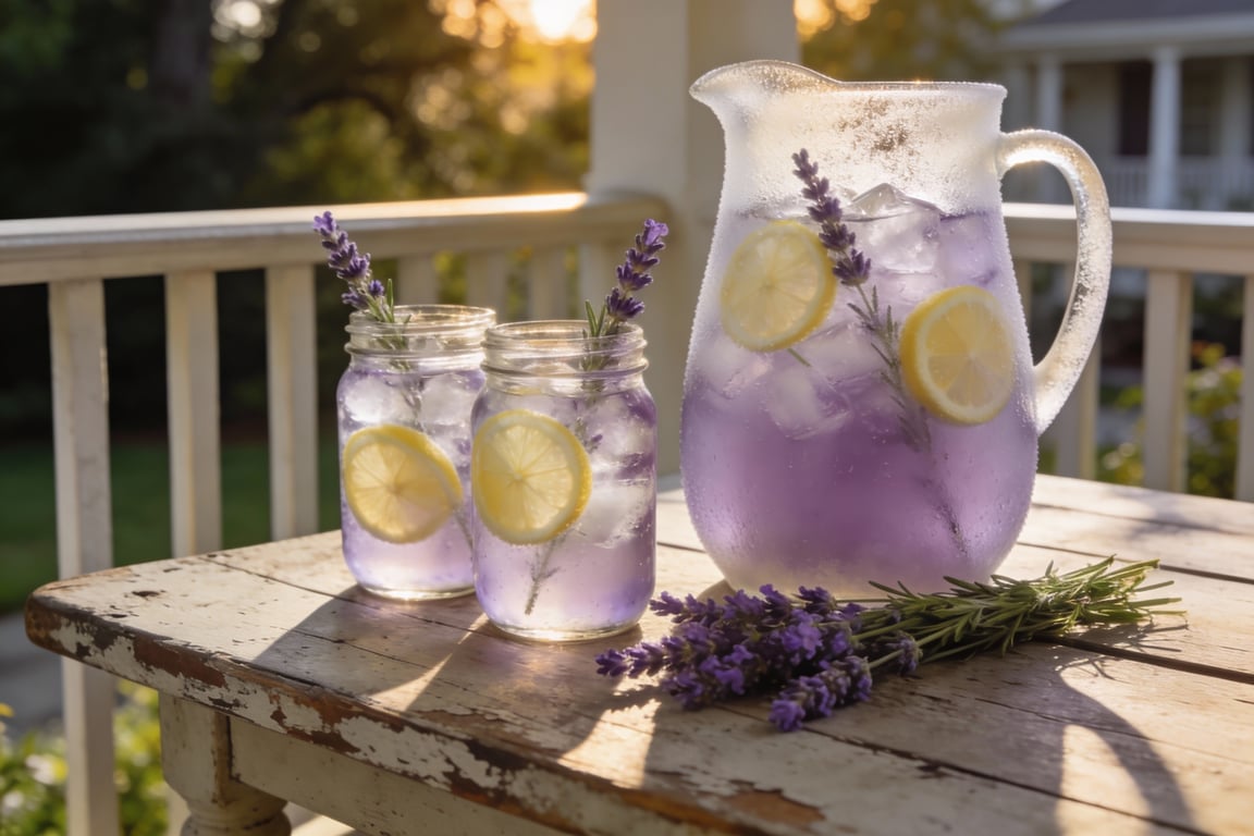 Mama Pearl’s Classic Lavender Lemonade
