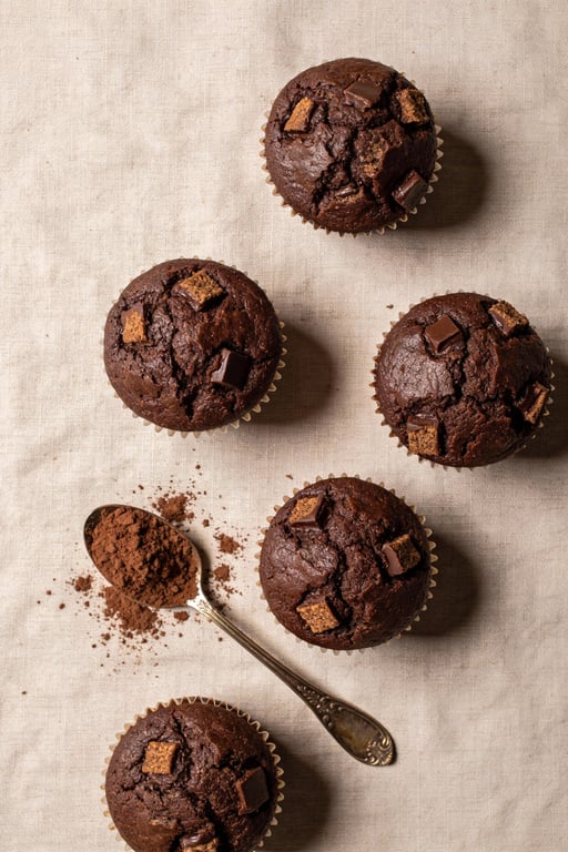 Manhattan Rye Chocolate Cupcakes