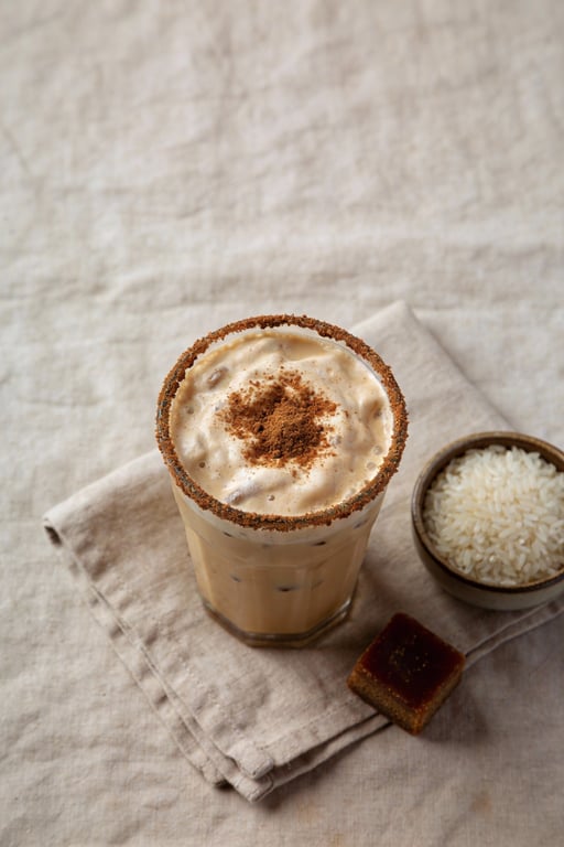 Mexican Horchata Coffee Frappé