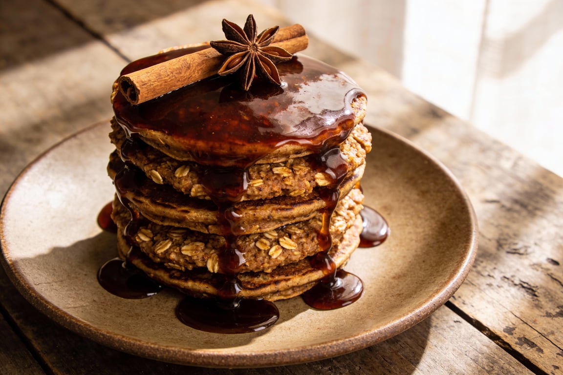 Oatmeal Pancakes - Mexican Spiced Recipe