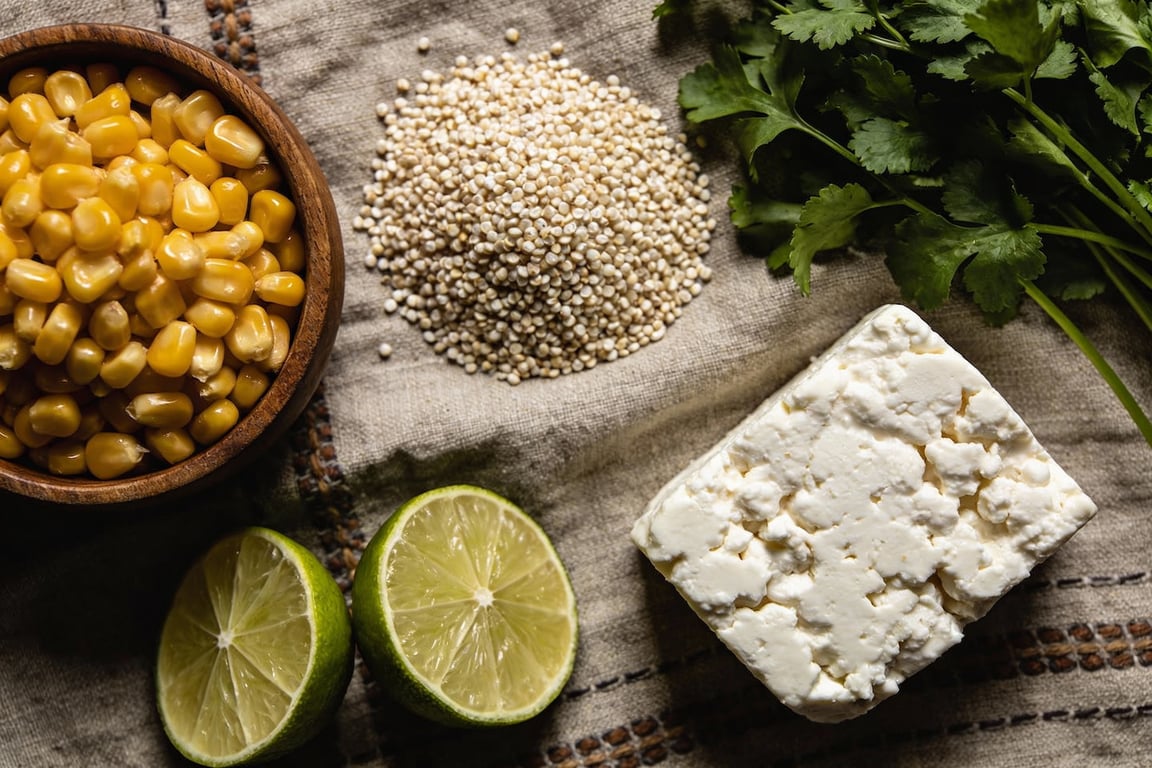 Charred corn salad technique - tatemado
