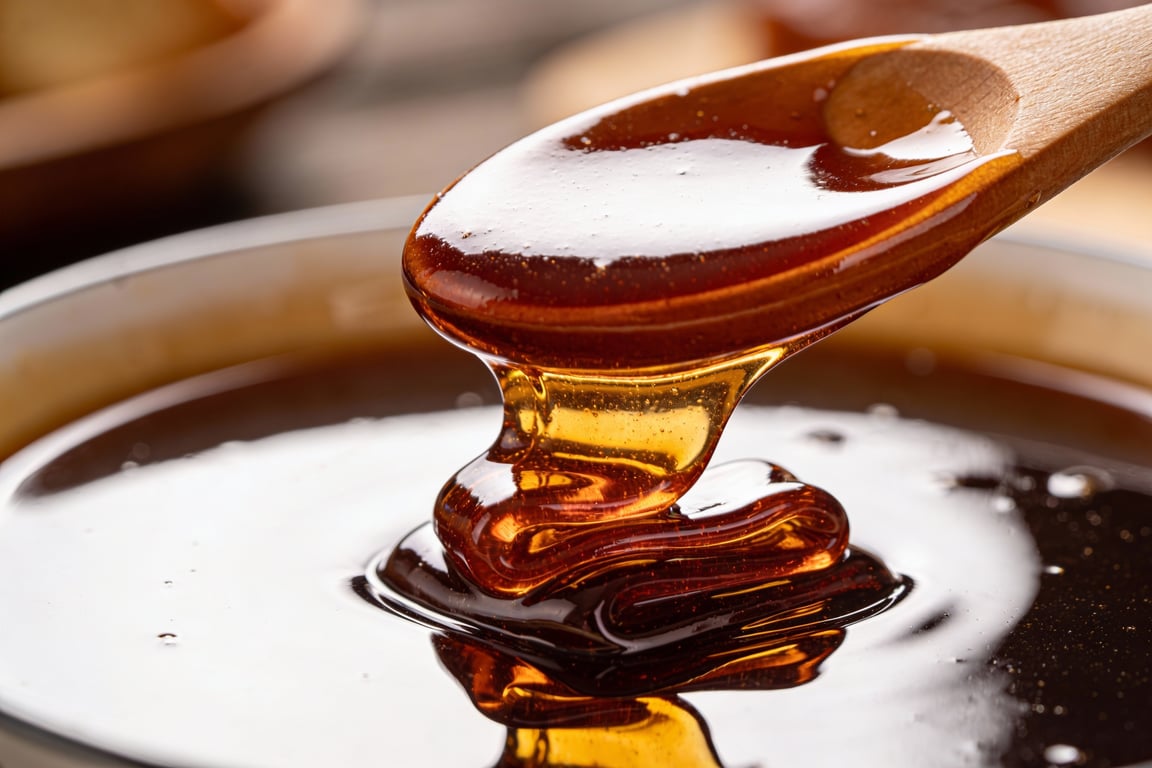 Step-by-step dry caramel technique for the perfect Salted Caramel Macchiato Frappé