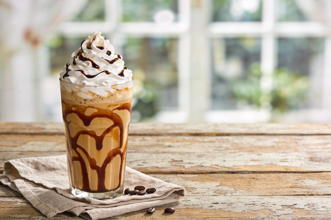 Patisserie-Style Salted Caramel Macchiato Frappé