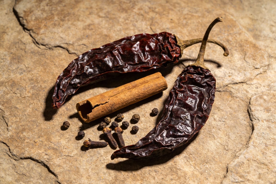 Applying the Ancho Chili Turkey Rub to the bird
