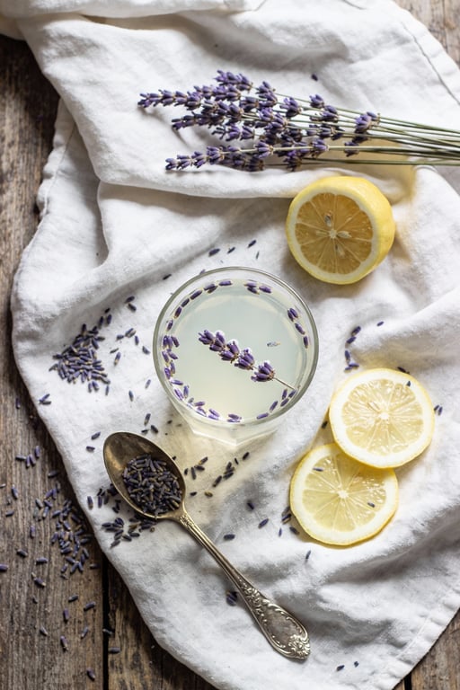 Old-Fashioned Soda Fountain Lavender Lemonade
